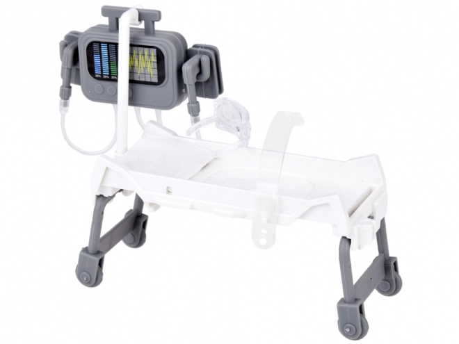 interactive ambulance play set with stretcher and sound