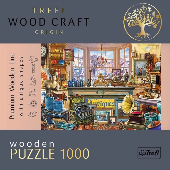 Wood Craft Origin Antique Shop Puzzle 1000 Pieces by Trefl