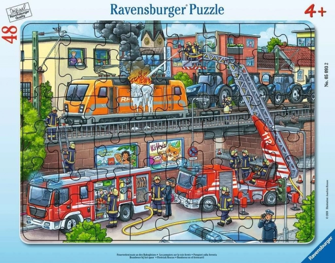 Firefighters in Action Puzzle