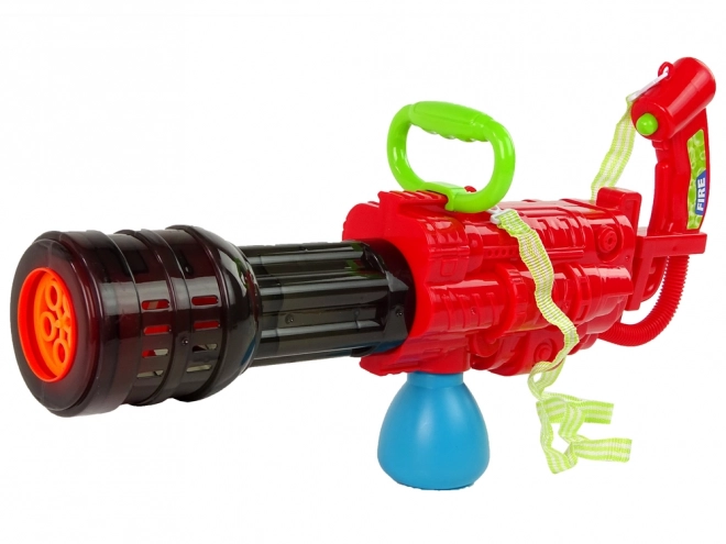 Red Bubble Gun Toy