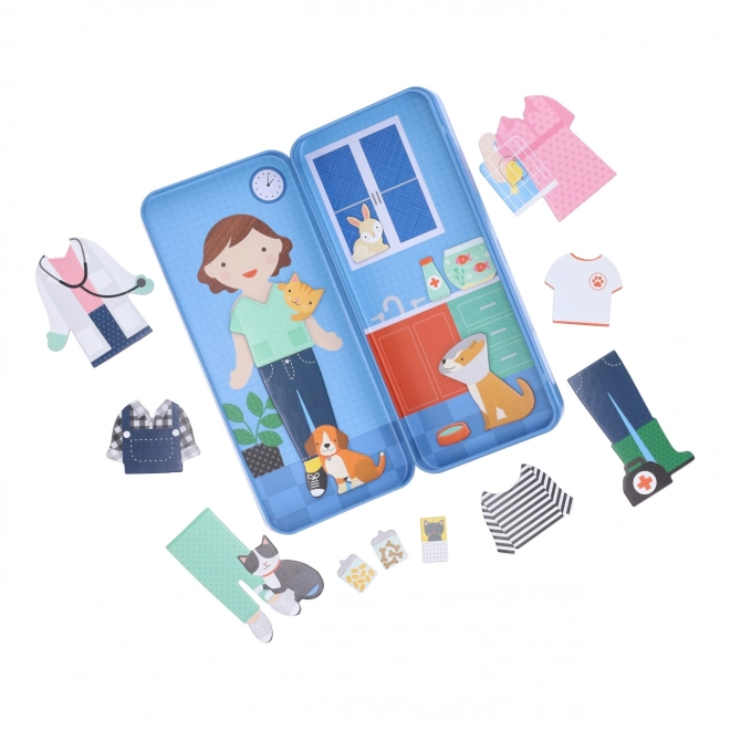 Magnetic Puzzle Veterinarian Set