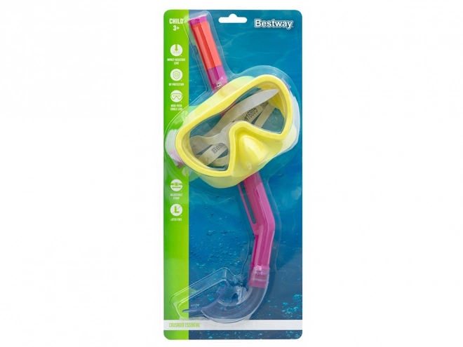 Children's Snorkel Mask Set by Bestway – Yellow