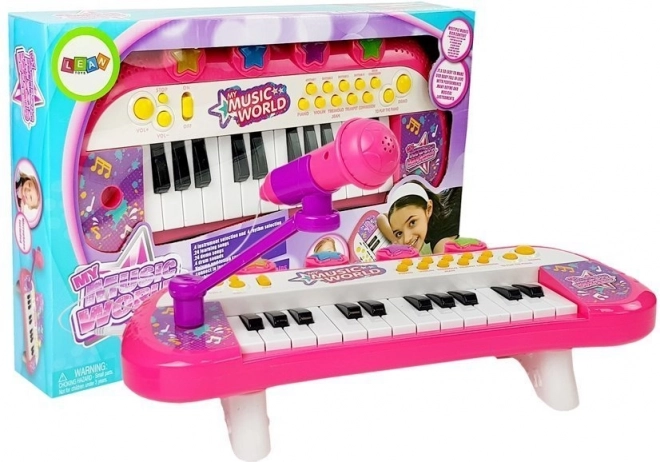 Kids Electronic Keyboard with Microphone