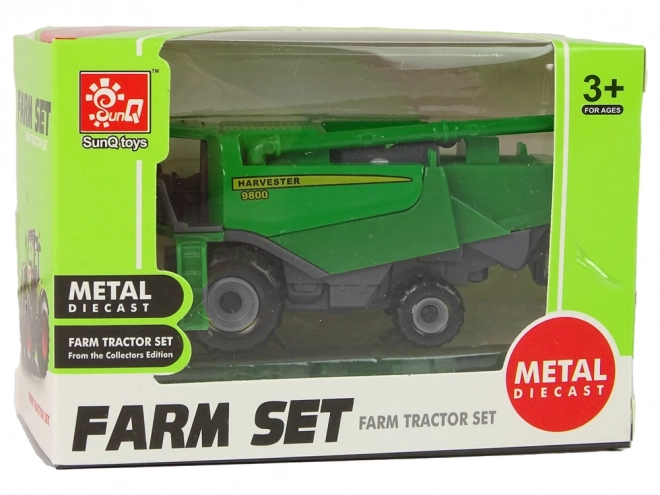 Green Toy Combine Harvester