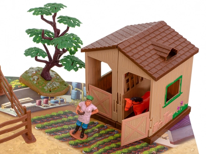 Farm with Animals and Machines - 49 Pieces