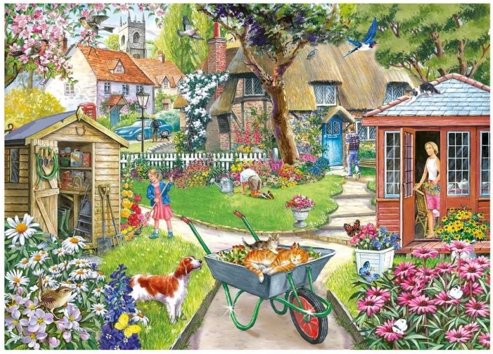 Puzzel Bloeiende Schoonheid 1000 stukjes