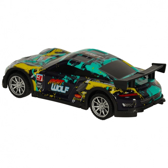 Remote Control Sport Car - Blue and Green