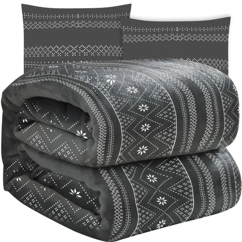 Ruhhy Blanket Set with Pillowcases