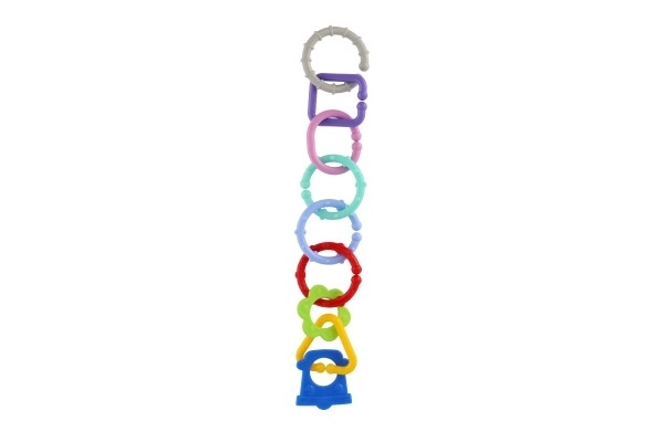 Colorful Geometric Baby Chain Toy