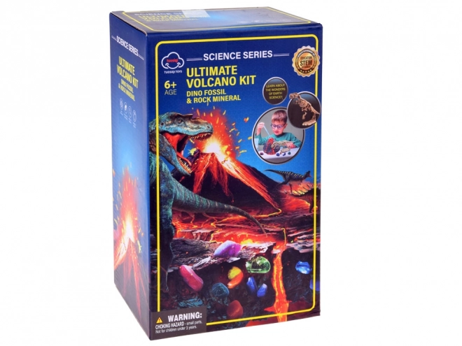 Volcano and Dinosaur Excavation Educational Kit