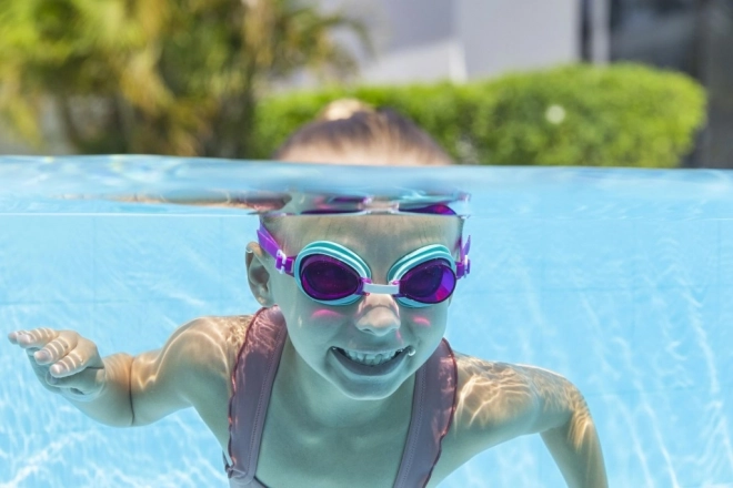 Schwimmbrille Aqua Burst für Kinder - 3er Pack