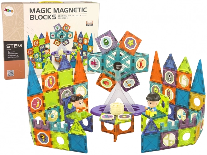 Magnetic Building Blocks 3D Ferris Wheel Set