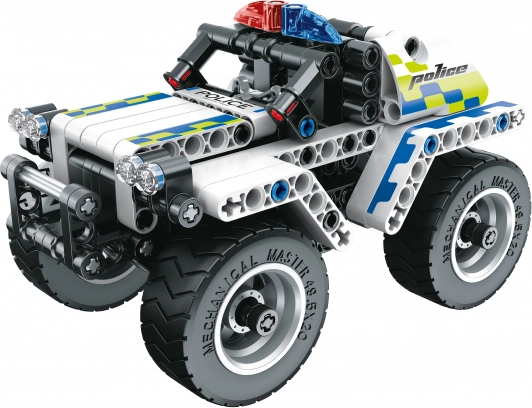 Komplet za sestavljanje policijskega avtomobila 16 cm