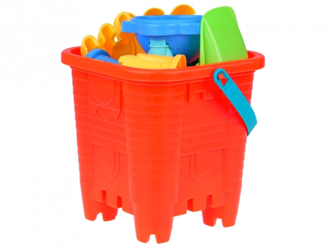 Sand Playset with Bucket, Molds, and Tools