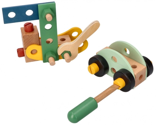 Wooden Construction Set 40 Pieces