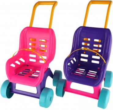 Poussette pour poupées Buggy Sport Rose-Violet TEDDIES