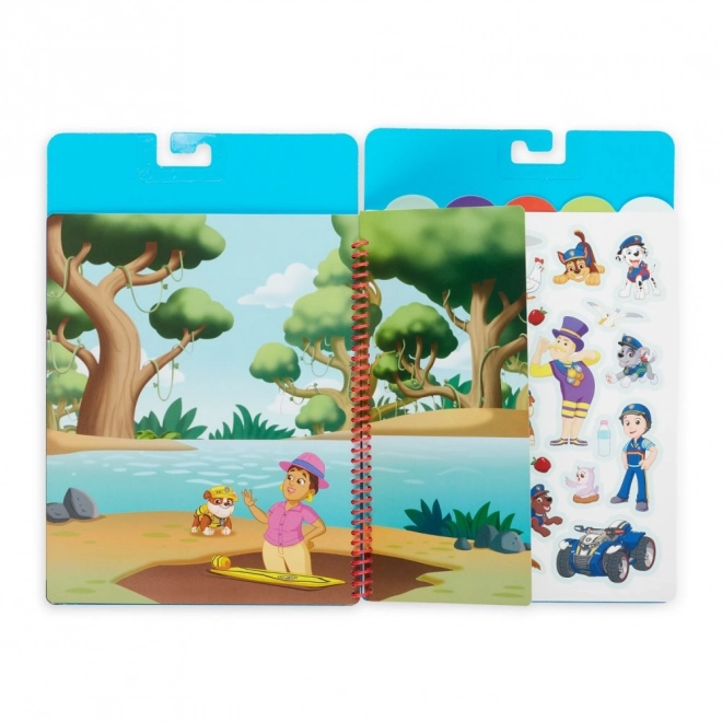 Paw Patrol Reusable Stickers Flip-Flap Ultimate Mission