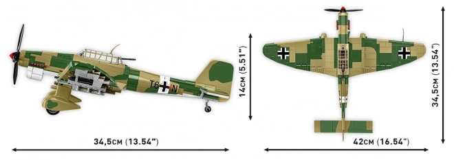 Junkers Ju 87 B-2 Construction Blocks Set