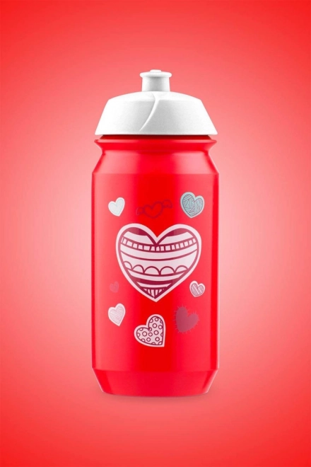 Heart Design Water Bottle