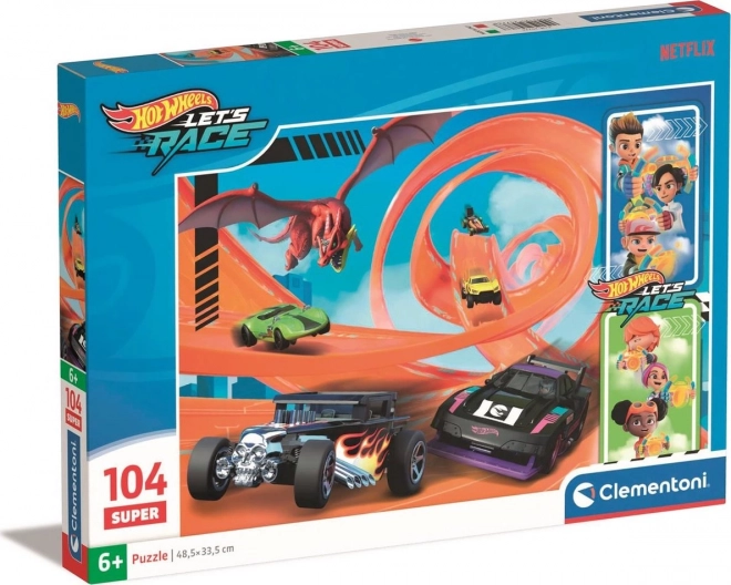 Clementoni SuperColor Puzzle Hot Wheels