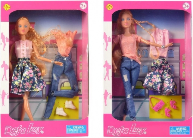 Doll Lucy with clothing and accessories