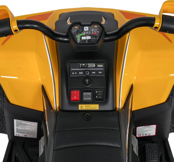 Quad Bike Fast Wheel – Yellow