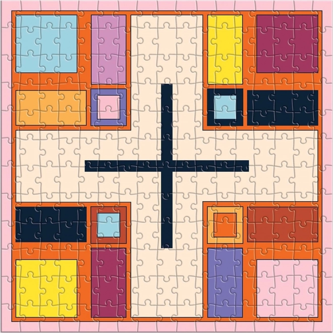 GALISON Square Puzzle Frank Lloyd Wright: Textile Blocks 4x200 pieces