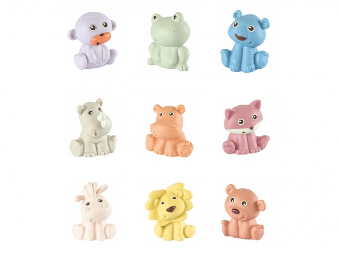 Rubber Bath Animals Set