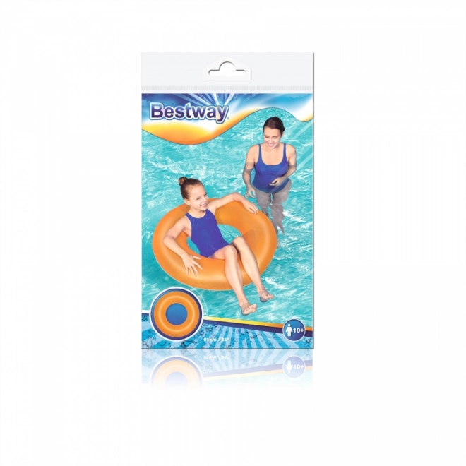 Orange Neon Swim Ring BESTWAY