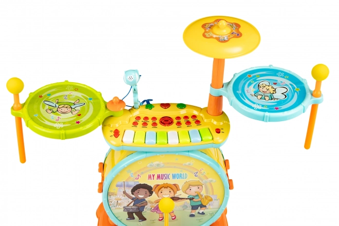 Musical Fun Drums and Organ Set for Kids