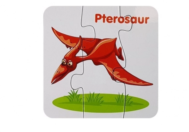 Educational Puzzle Dinosaurs English Connections