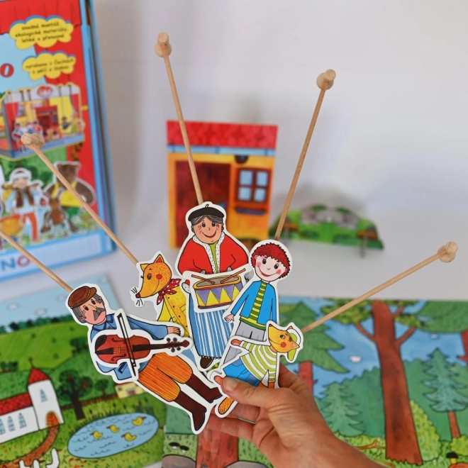 Teatro delle marionette fiabe ceche per bambini