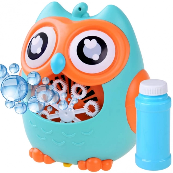 Bubble Machine Owl – blue