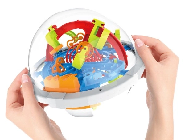 Educational Puzzle Ball with 3D Maze