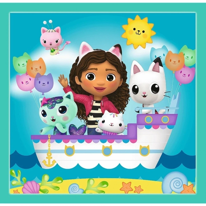 Gabby Dollhouse Activity Puzzle Set