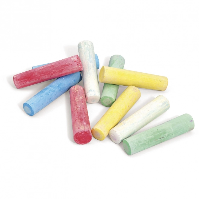 Colorful Sidewalk Chalk Set by Jeujura