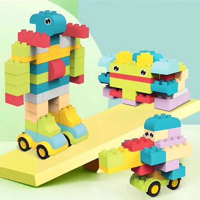 WOOPIE Building Blocks Large Construction Blocks for Kids 86 pcs