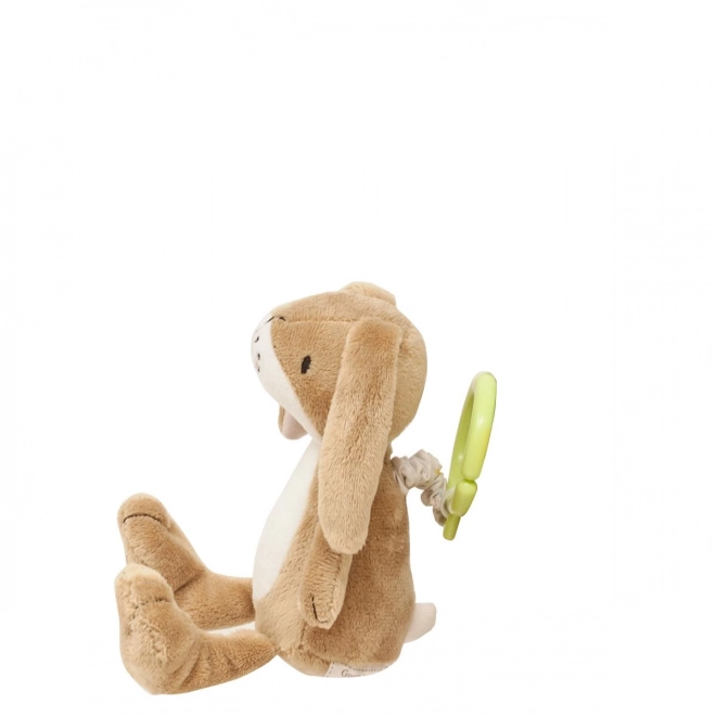 Rainbow hanging toy rattle rabbit