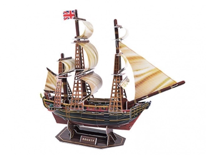 3D Puzzle Ship Bounty - Nautical Model 125 Pieces