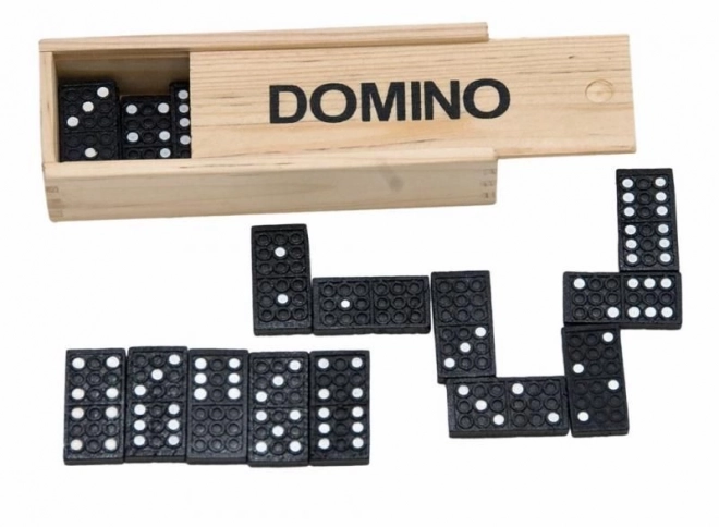 Classic Domino in Wooden Box