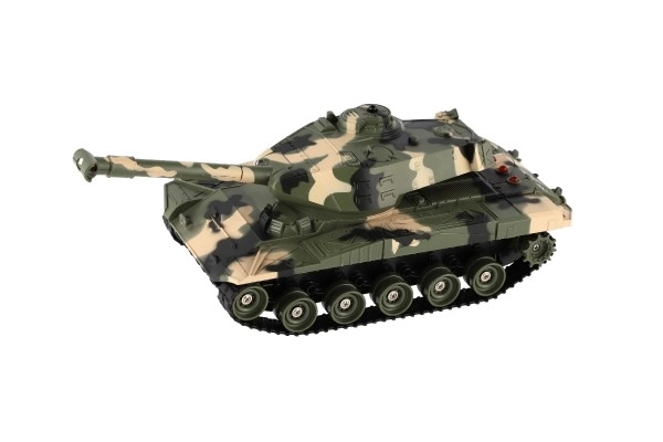 Remote Control Battle Tank with Sound and Lights