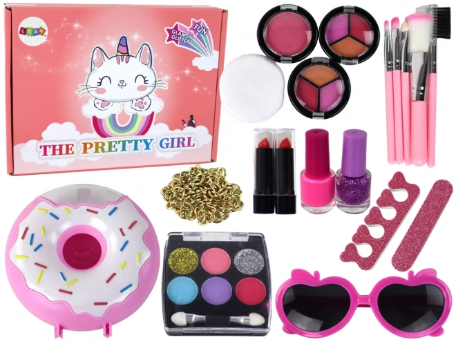 Children's Makeup Set Nail Polish and Eyeshadows