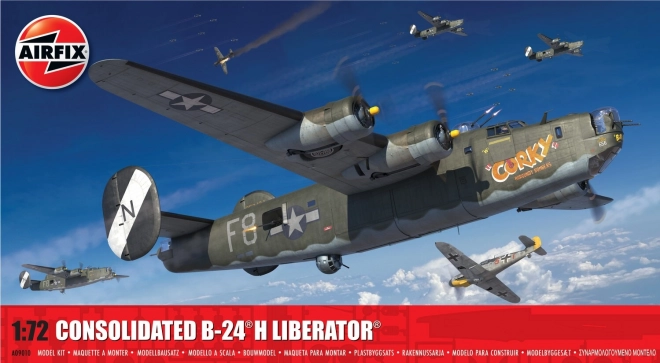 Plastic Model B-24 H Liberator 1:72 Scale