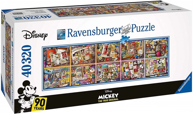 40,000 Piece Puzzle with Mickey Through the Years