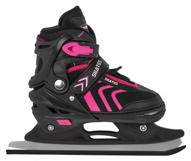 4-in-1 Kids Skates Rollers Ice Skates Pink Size 29-33