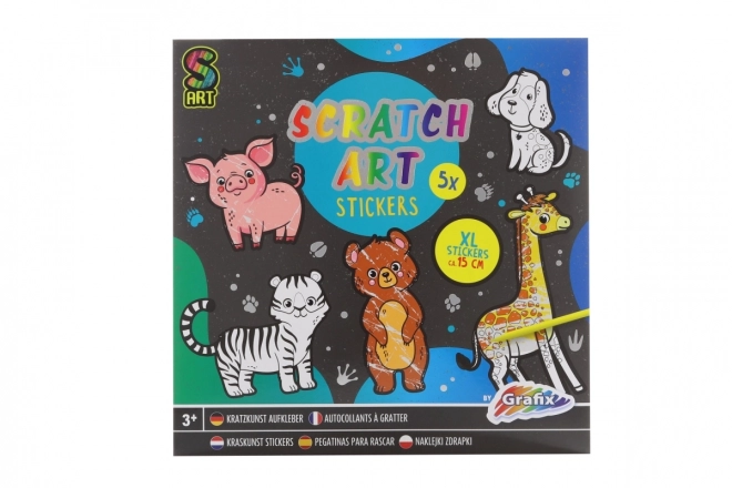 Animal Scratch Art Set