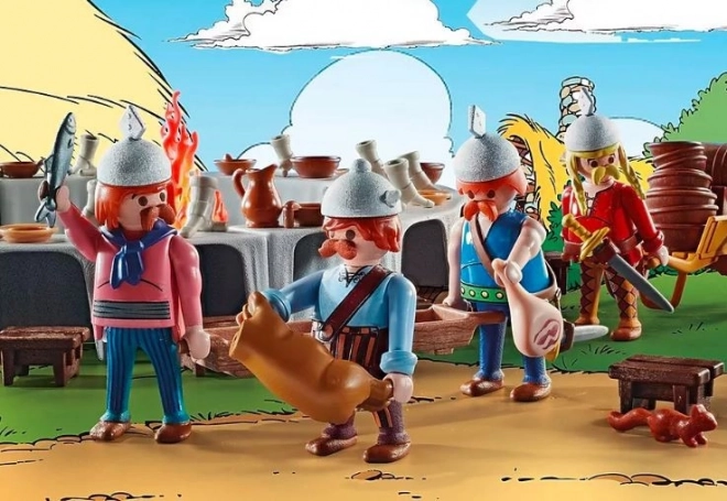 Asterix Village Festival Figurine Set