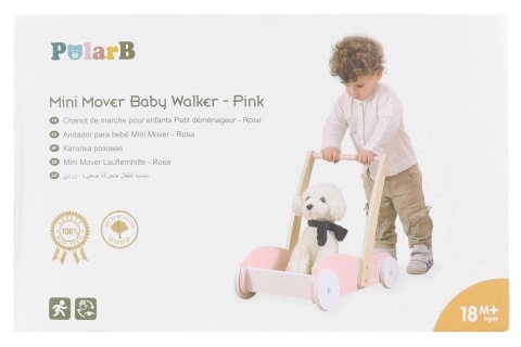 Pink Wooden Walker