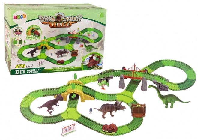 Dinosaur Track Set with Accessories