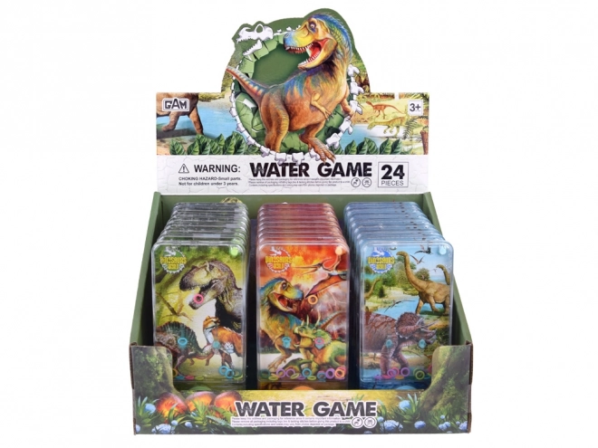 dinosaur water ring toss game